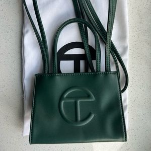 Telfar Small Shopping Bag - Dark Olive